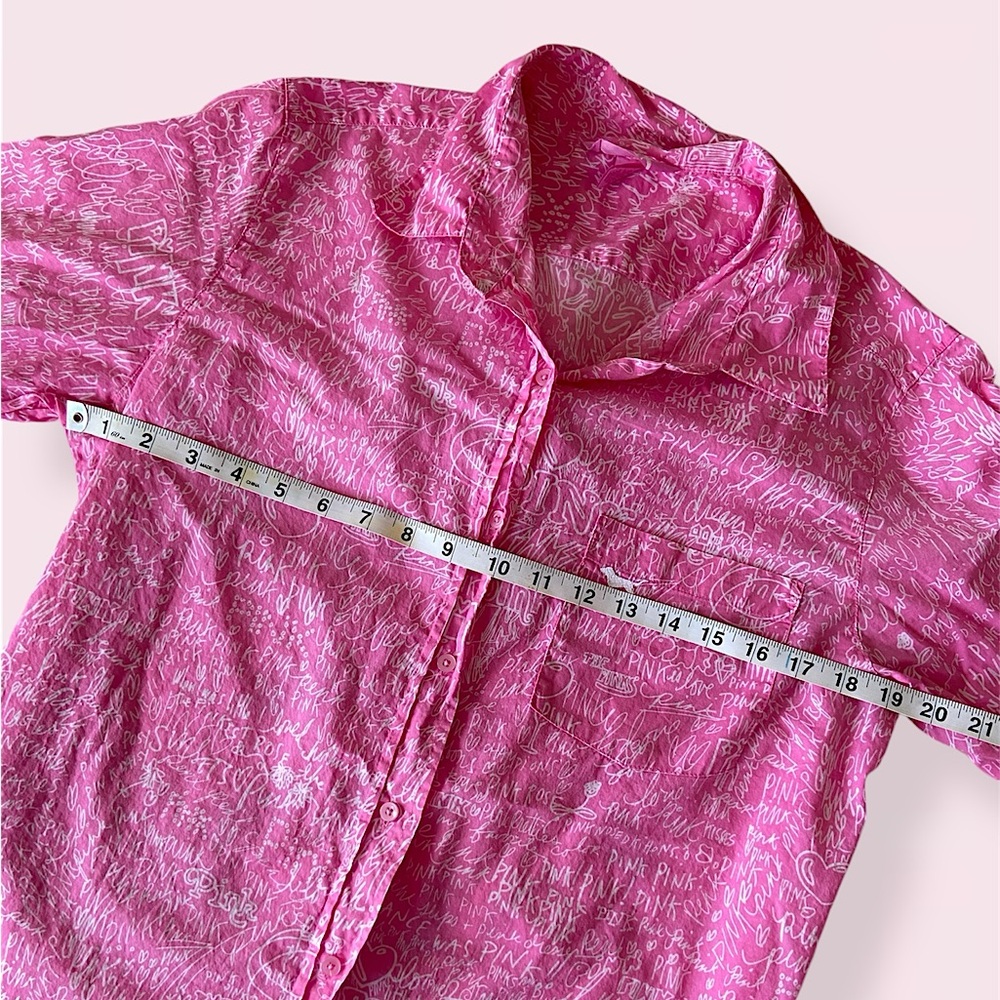 pink victoria’s secret PINK flannel - Picture 3 of 8